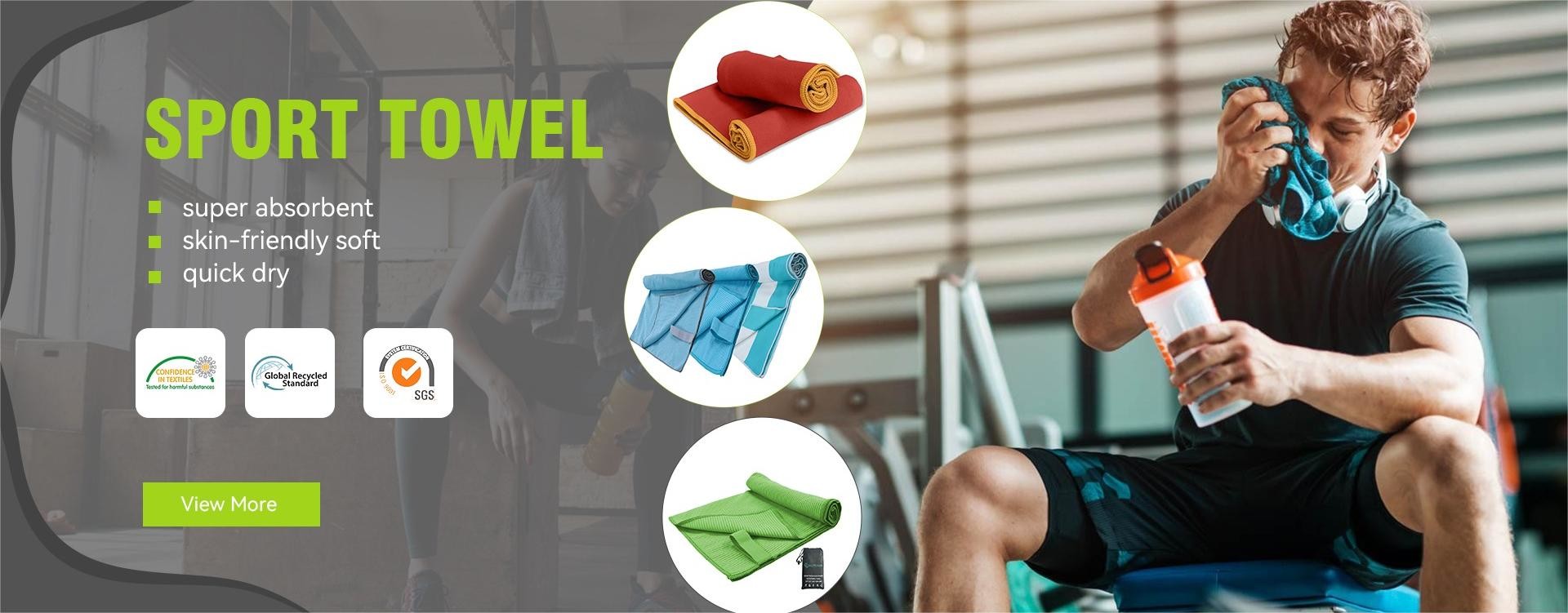 jakość Ręcznik sportowy z mikrofibry fabryka
