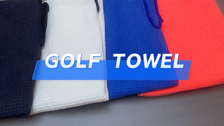 Wysokiej jakości ręcznik golfowy z mikrofibry Niestandardowe logo