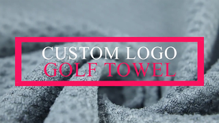 Ręcznik golfowy z nadrukiem, bardzo chłonny