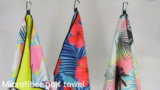 Waflowy ręcznik golfowy Super chłonny, szybkoschnący